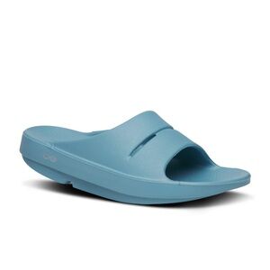 BRAND NEW Oofos Ooahh Slides - M8 / W10 - Ocean Blue